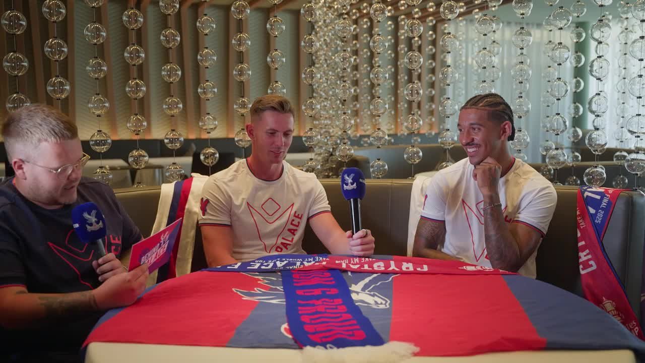 Behind The Palace | Chris Richards & Dean Henderson 🎤🦅