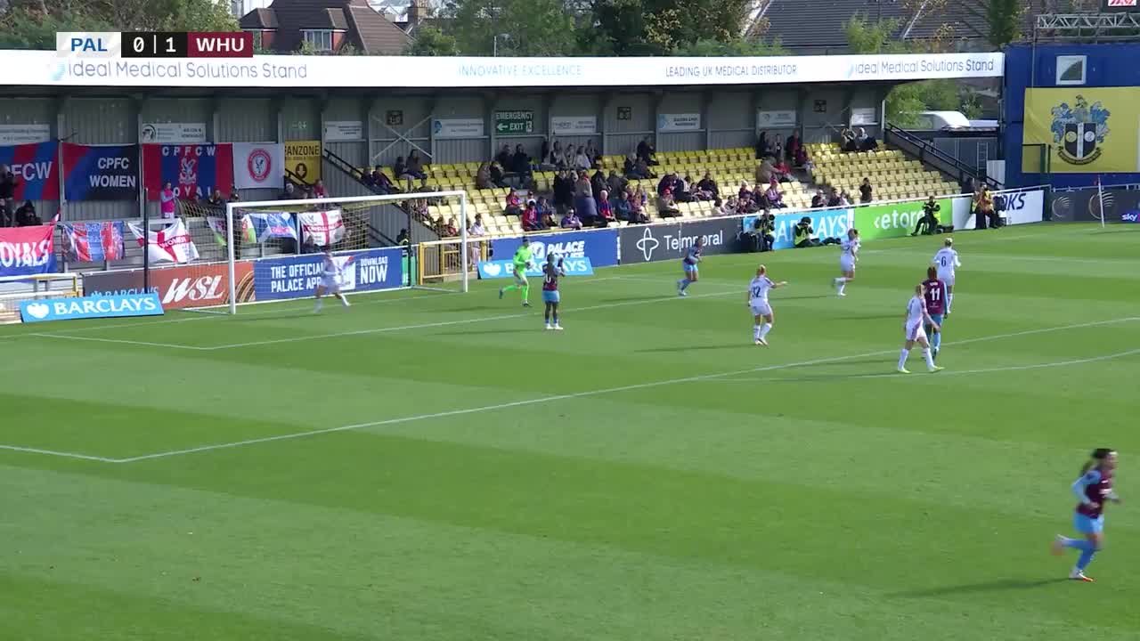 Women's Highlights | Palace 0-1 West Ham