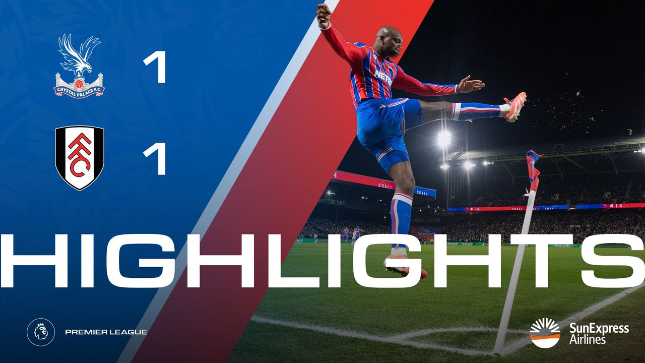 Match Action: Crystal Palace 1-1 Fulham