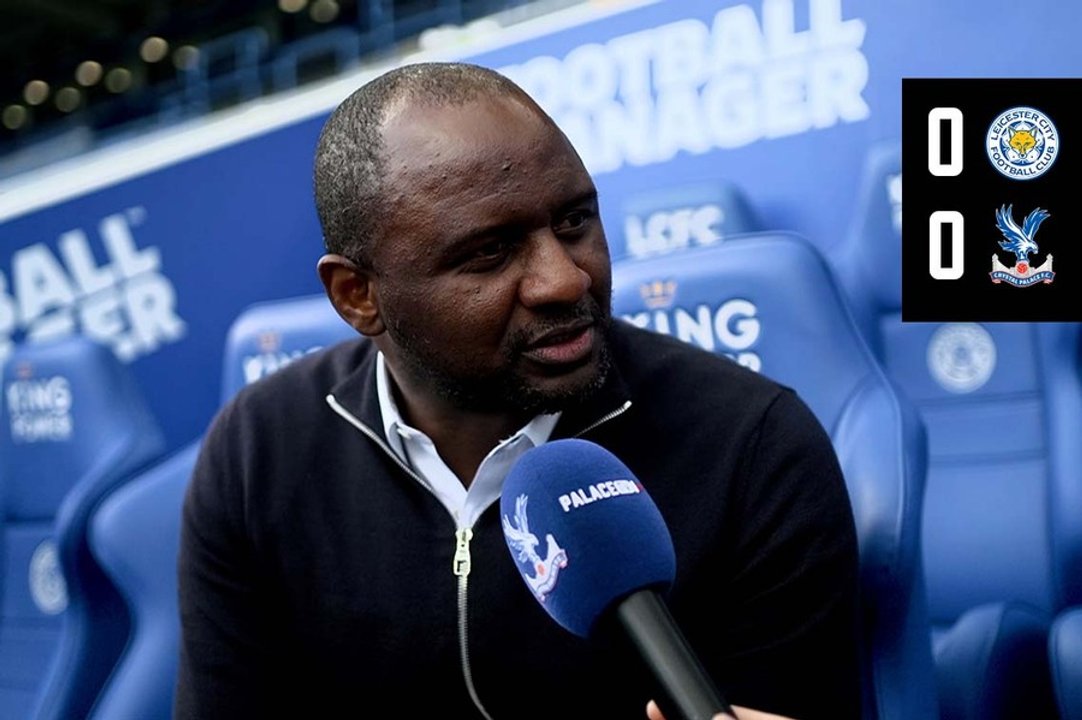 Vieira gives his thoughts on the performance at Leicester City