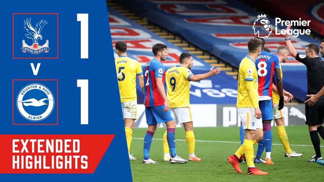 Crystal Palace 1-1 Brighton | Extended Highlights