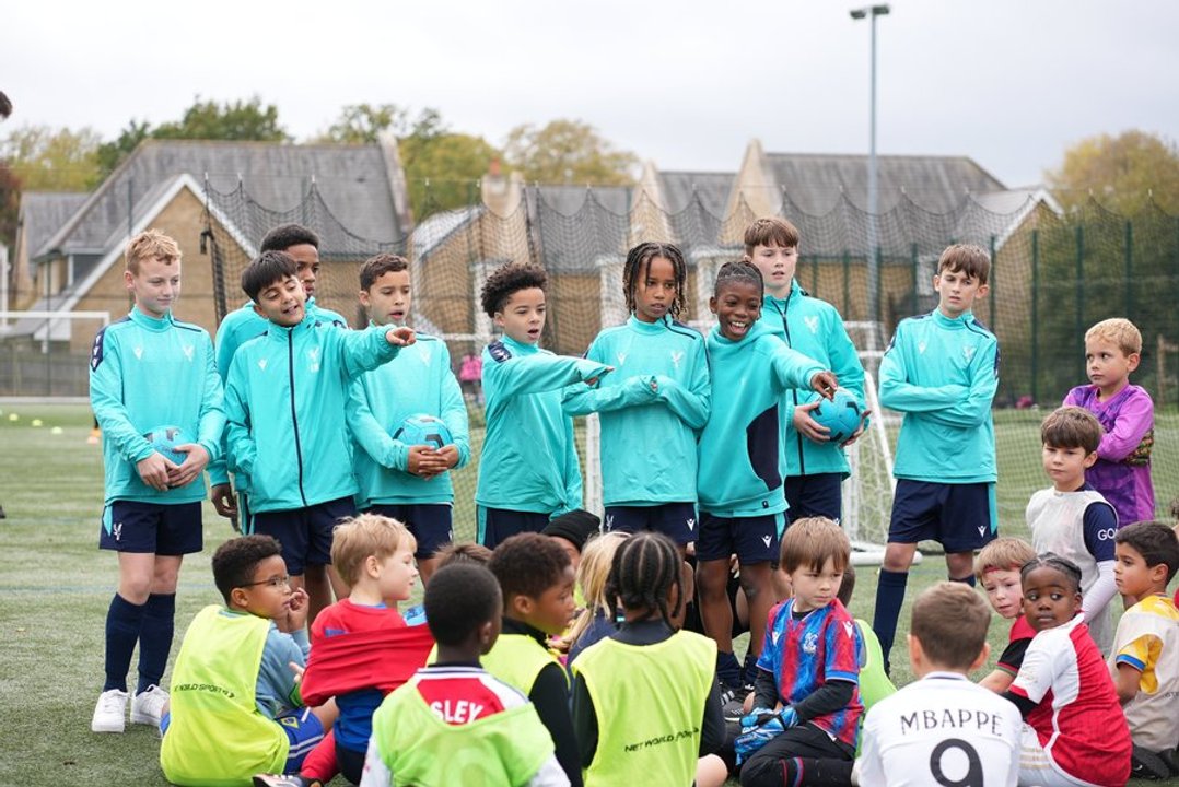 Palace U12s in World War 1 Education Project ahead of Truce Tournament