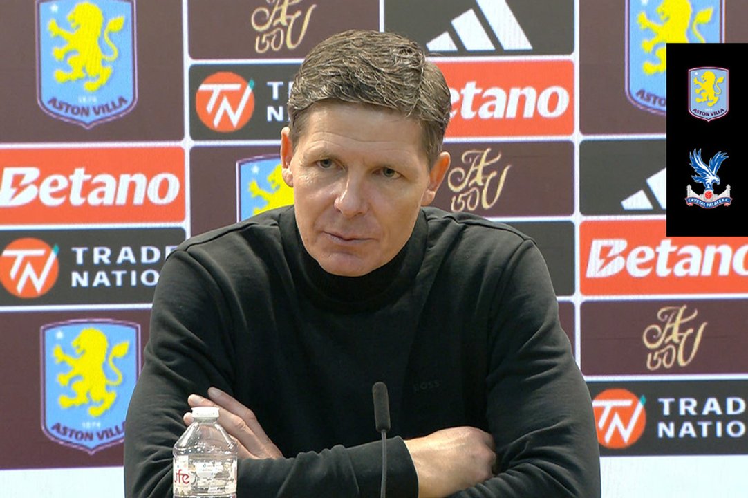 Post-match press conference: Aston Villa (A)