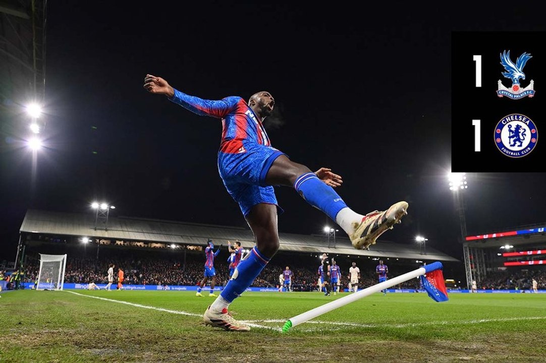 Match Action: Crystal Palace 1-1 Chelsea