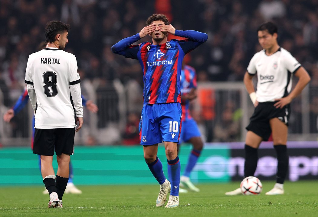 Match Action: Besiktas 2-2 Crystal Palace