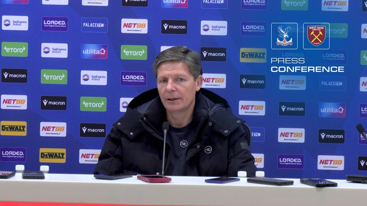 Post-match Press Conference: West Ham United (H)