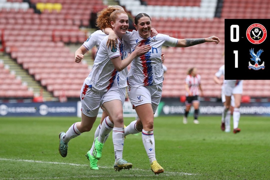 Women's Match Highlights: Sheffield United 0 - 1 Crystal Palace