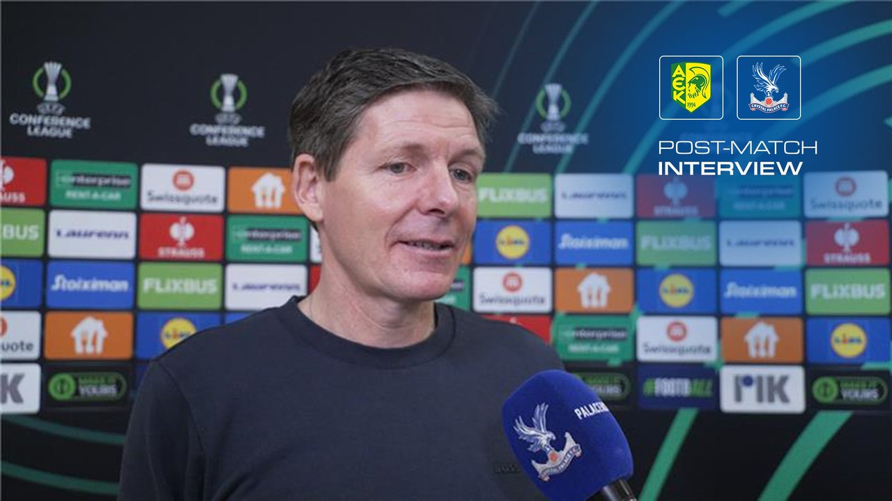 The manager speaks on a resilient performance in cyprus
