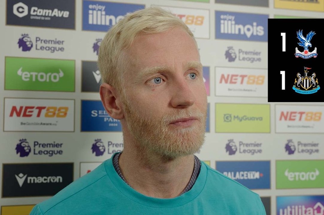 Hughes gives honest reaction to draw