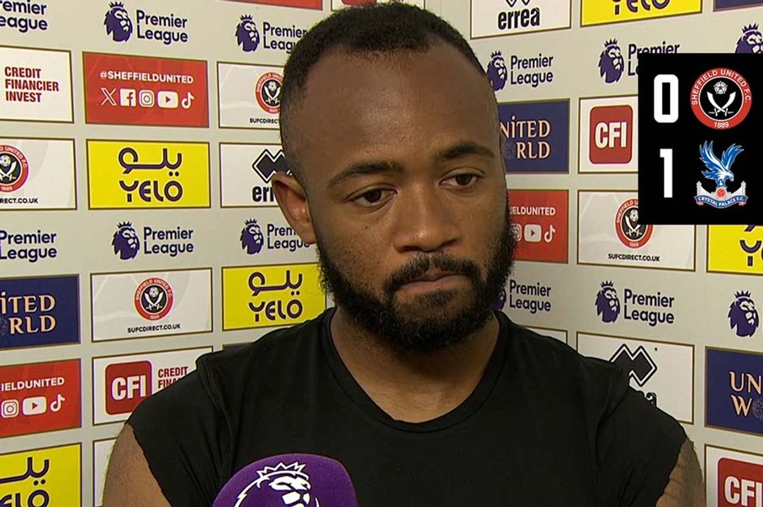 Jordan Ayew's reaction to opening day win