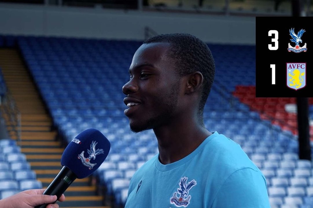Tyrick talks about linking up with Mateta at the front post
