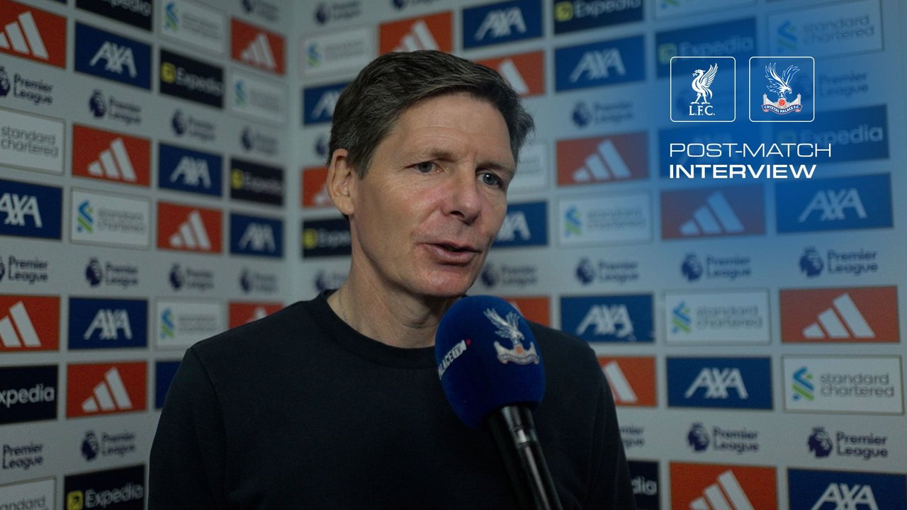 Glasner takes positives from defeat against Liverpool