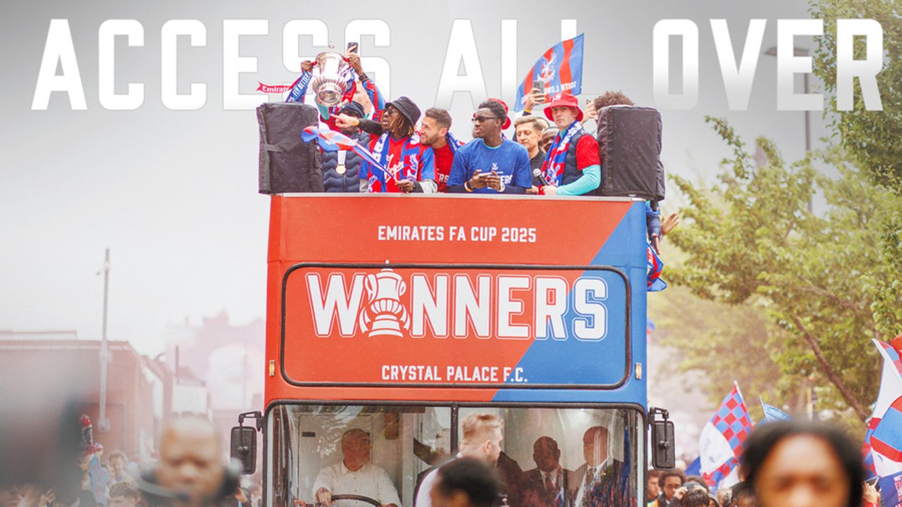 Behind The Scenes | FA Cup Trophy Parade BTS