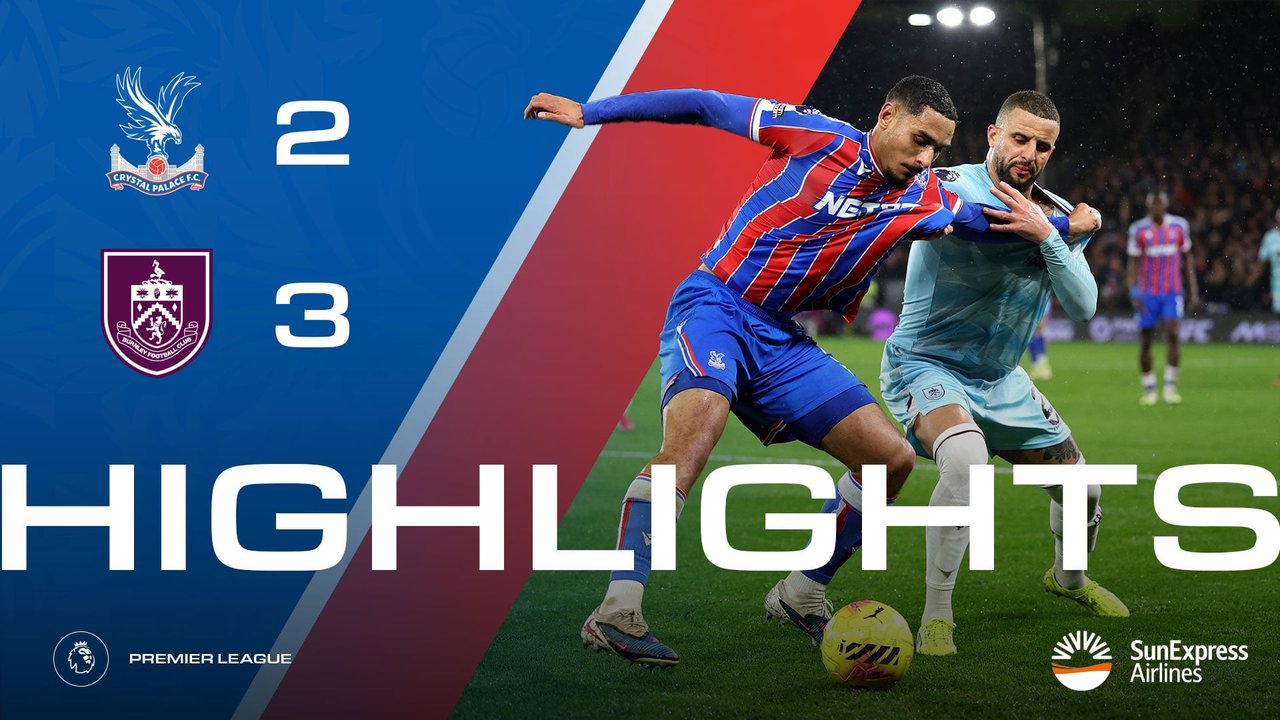 Match Action: Crystal Palace 2-3 Burnley