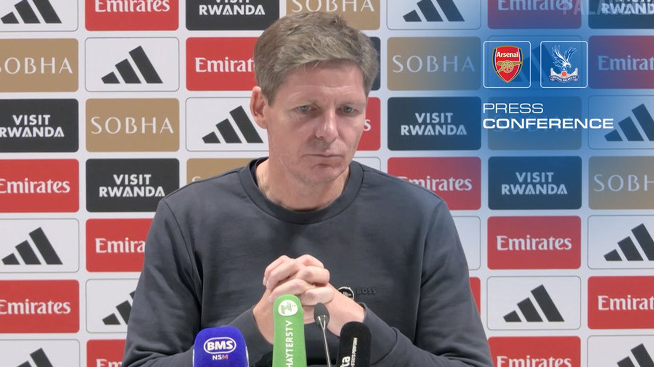Post-match Press Conference: Arsenal (A)
