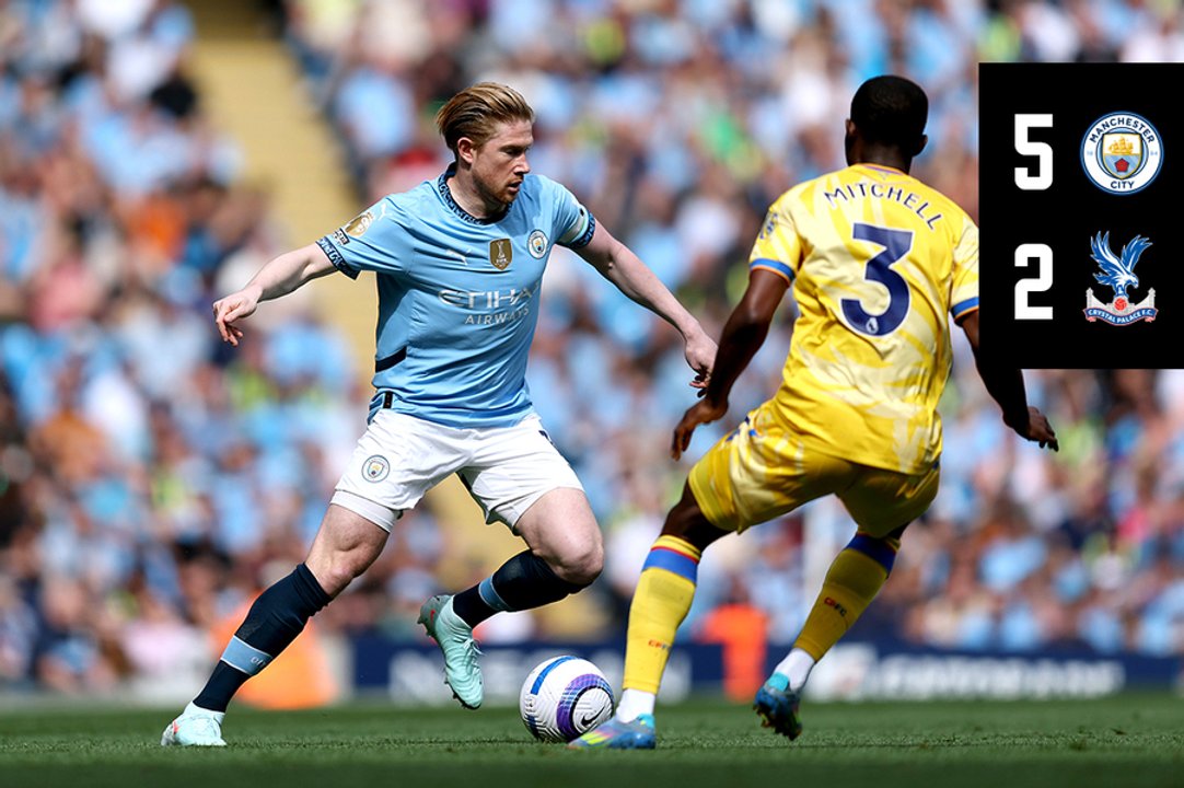 Extended Highlights: Manchester City 5-2 Crystal Palace | Palace TV+