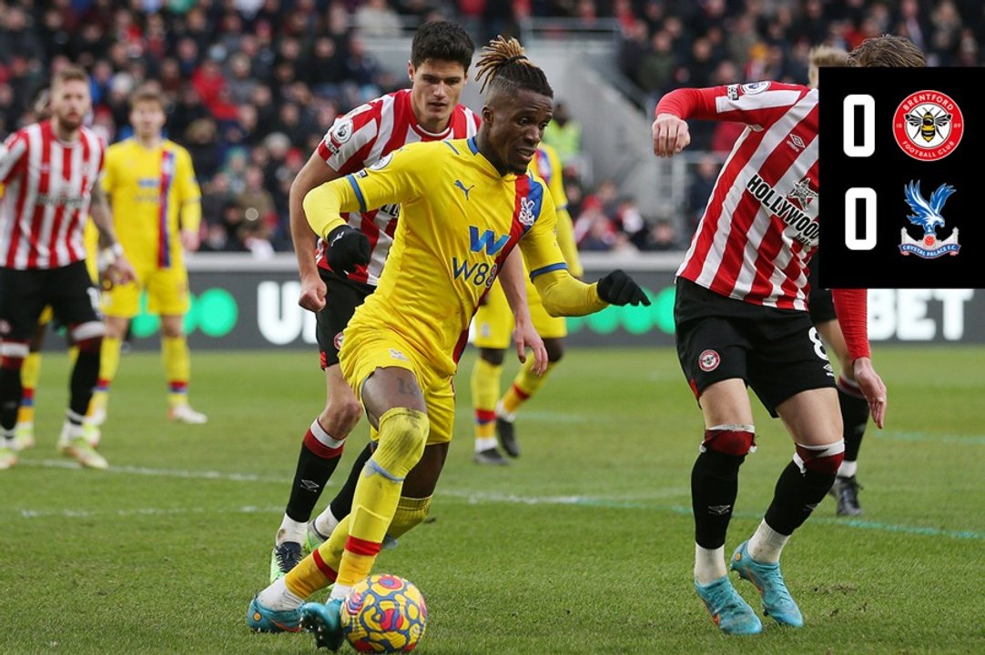 Match Action: Brentford 0-0 Crystal Palace