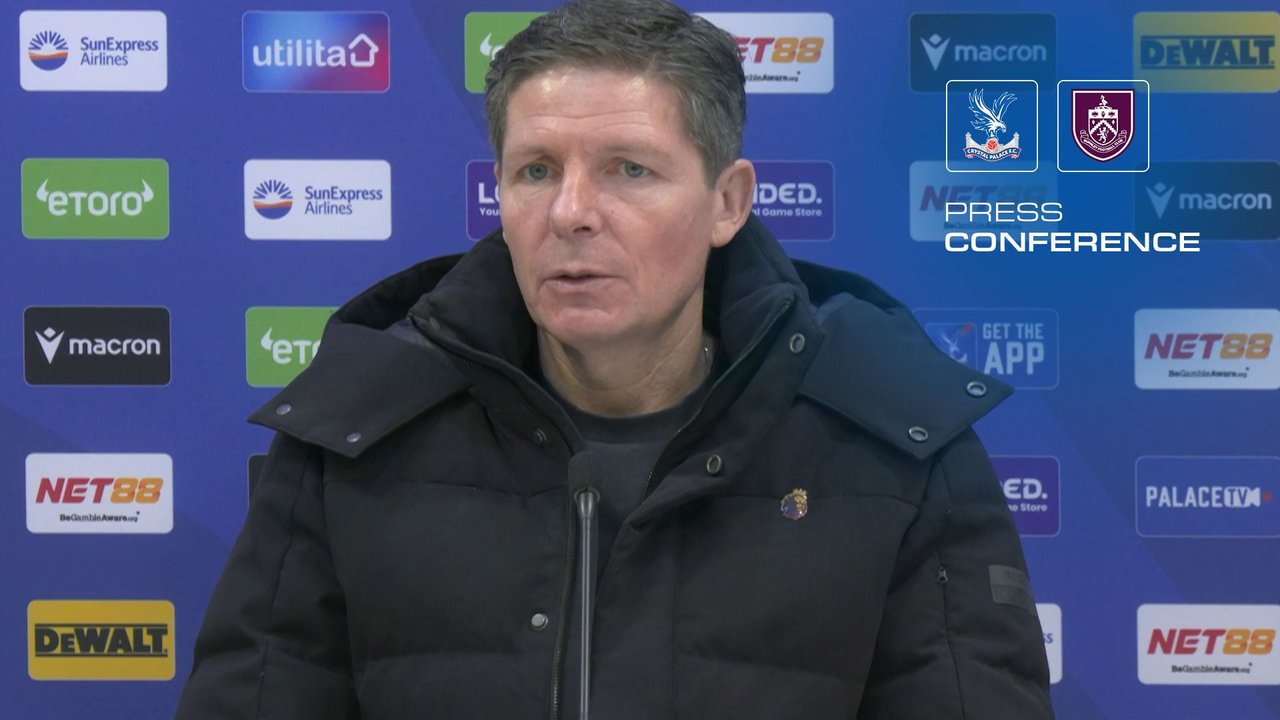 Post-match Press Conference: Burnley (H)