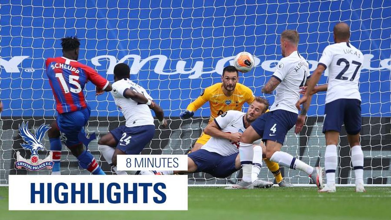 Crystal Palace 1-1 Tottenham Hotspur | 8 Minute Highlights