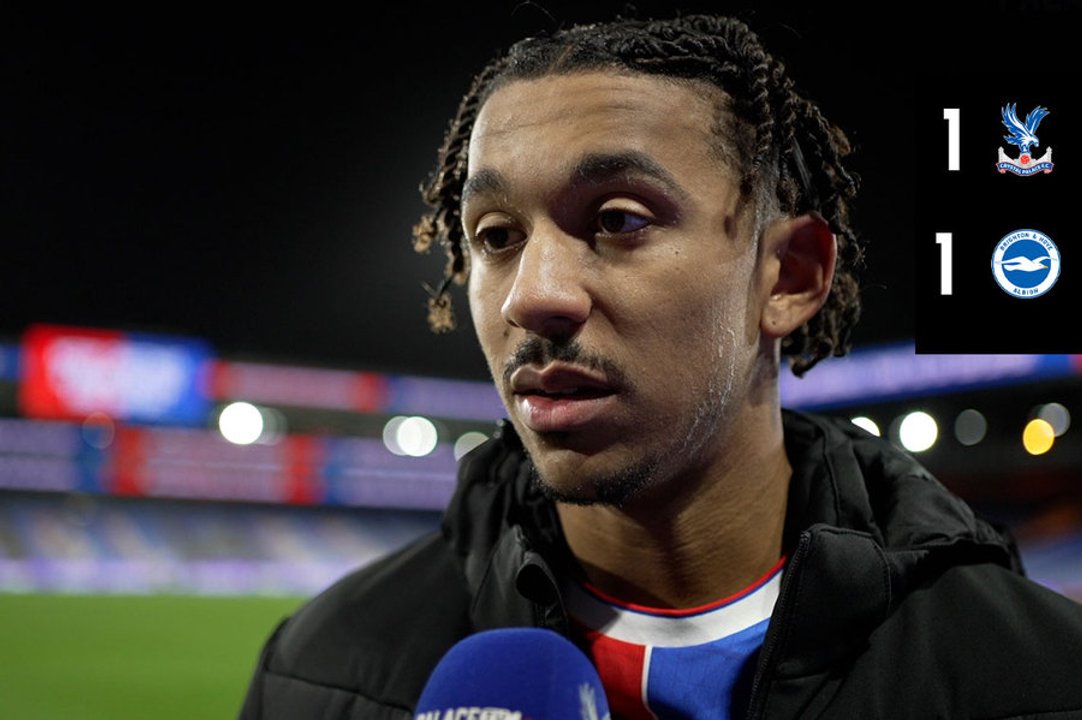 Chris Richards on his first experience of Palace v Brighton