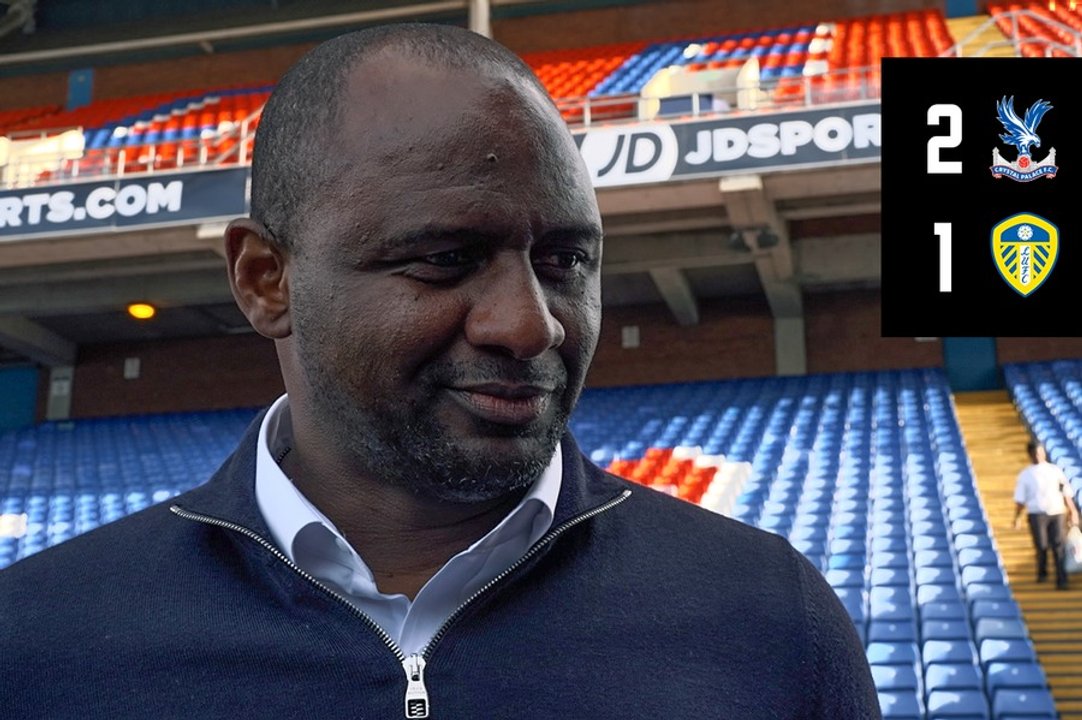 The manager reacts to home win against Leeds