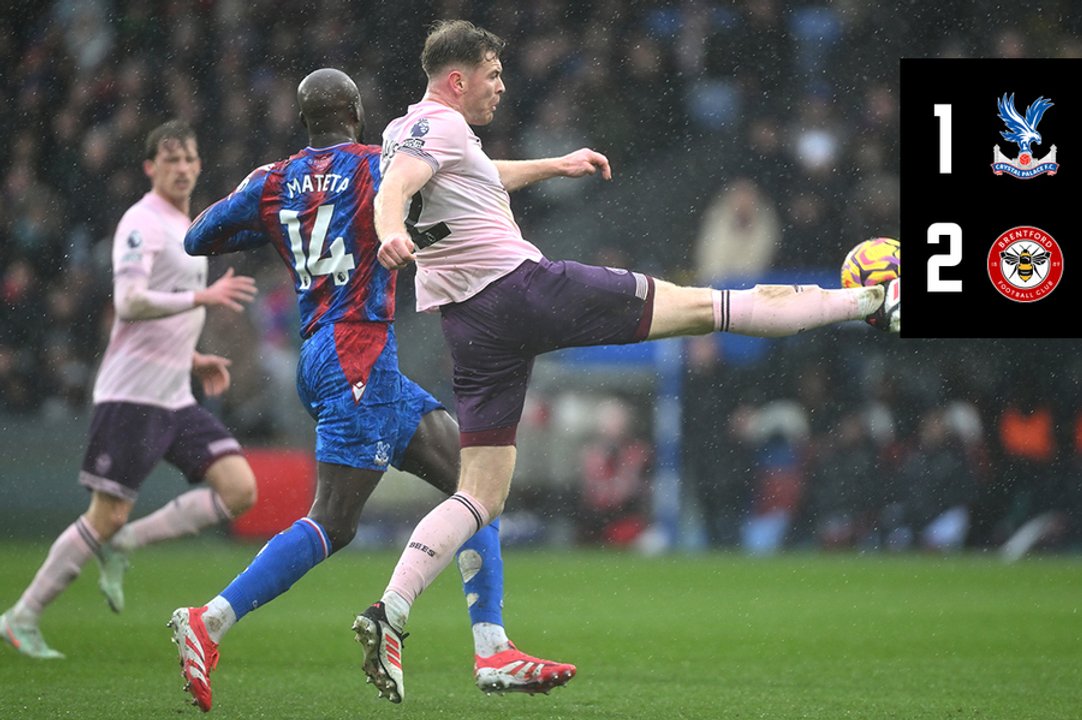 Match Action: Crystal Palace 1-2 Brentford