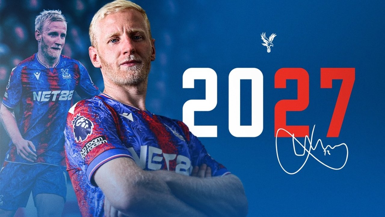 Will Hughes signs new Crystal Palace contract