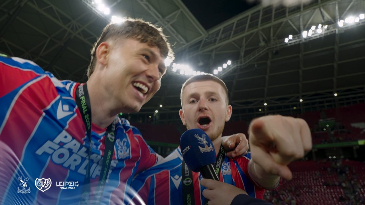 Conference League Final | Adam Wharton & Jorgen Strand-Larsen | Post-Match Interview