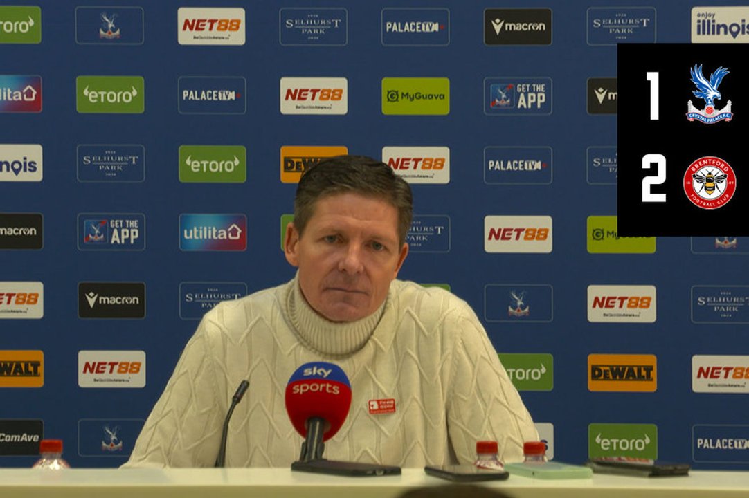 Post match press conference Brentford (H)