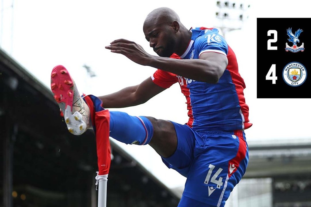 2 minute highlights: Crystal Palace 2-4 Manchester City