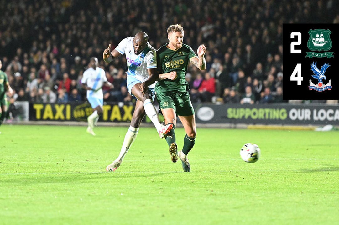 Match action: Plymouth Argyle 2-4 Crystal Palace