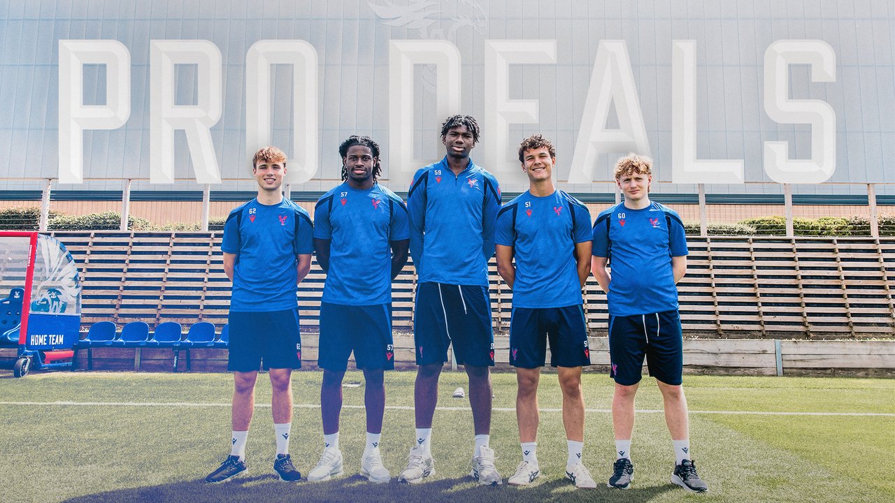 Five Academy players sign professional contracts
