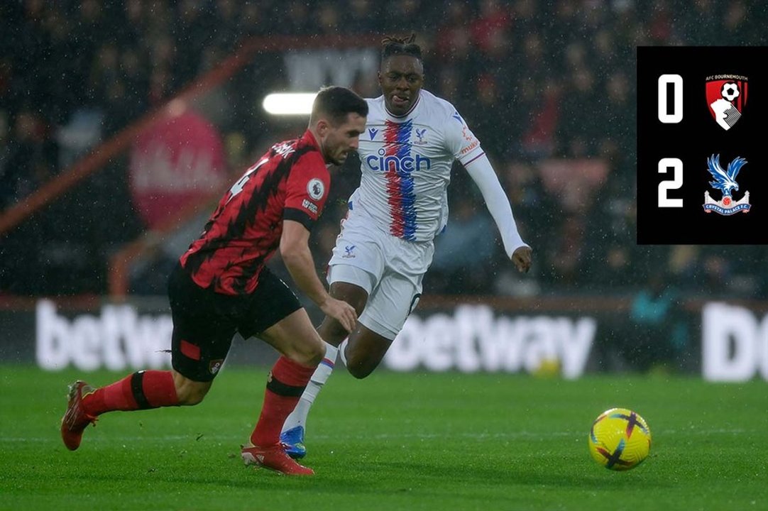 Match Action: Bournemouth 0-2 Crystal Palace