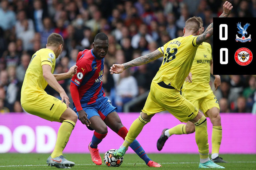 Match Action: Crystal Palace 0-0 Brentford