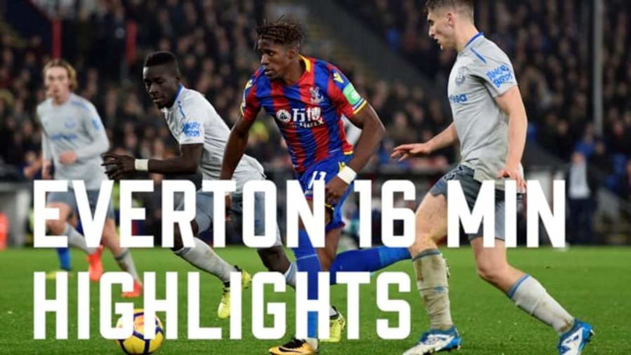Crystal Palace 2-2 Everton | 16 Minute Highlights