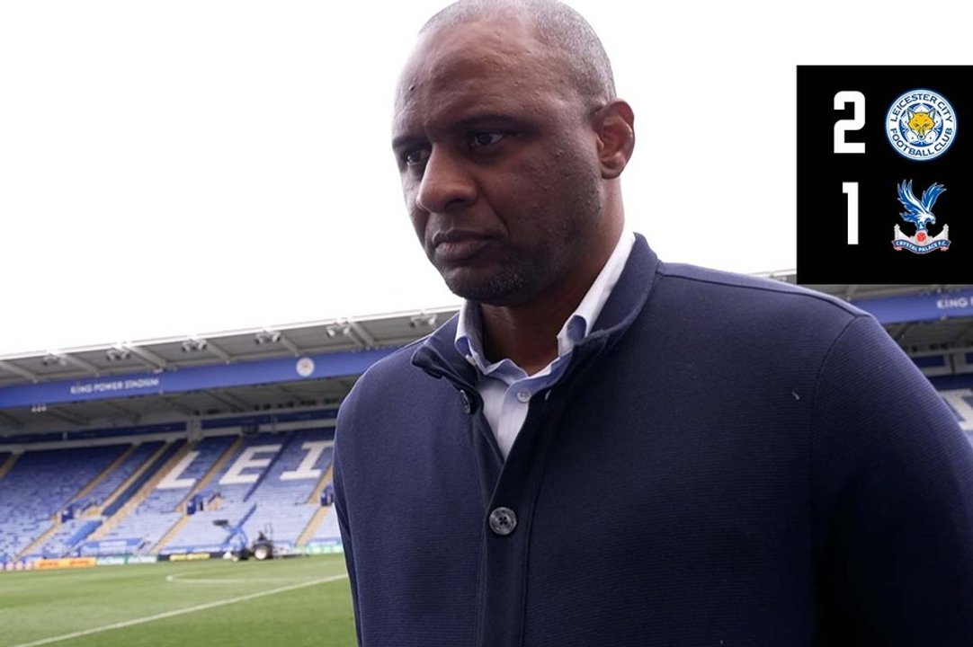 Patrick Vieira on the "wake-up" call against Leicester City