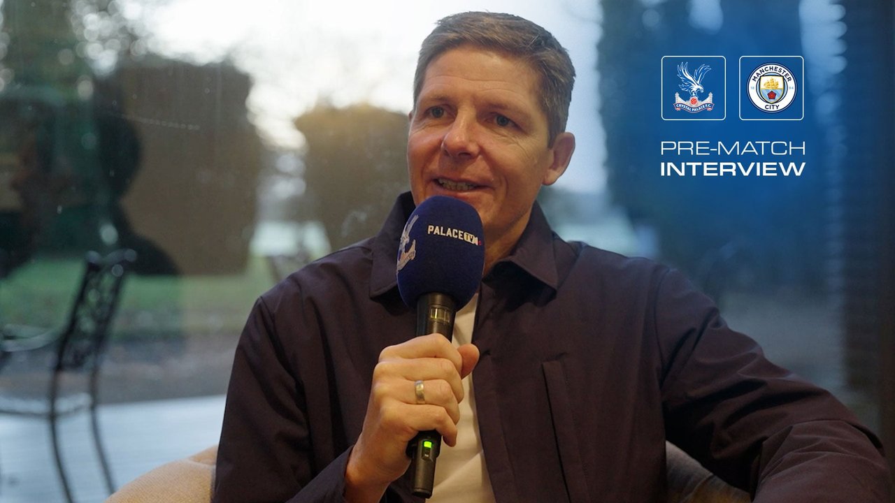 Manchester City Pre-match interview | Oliver Glasner