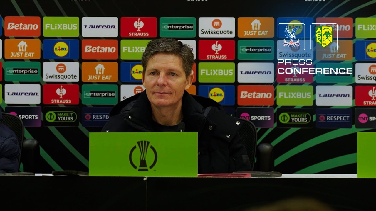 Post-match Press Conference: AEK Larnaca (H)