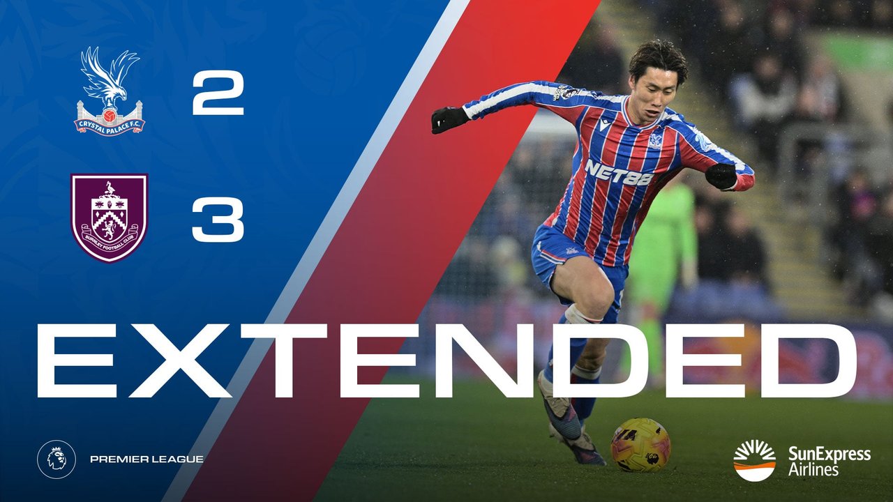 Extended Highlights: Crystal Palace 2-3 Burnley | Palace TV+