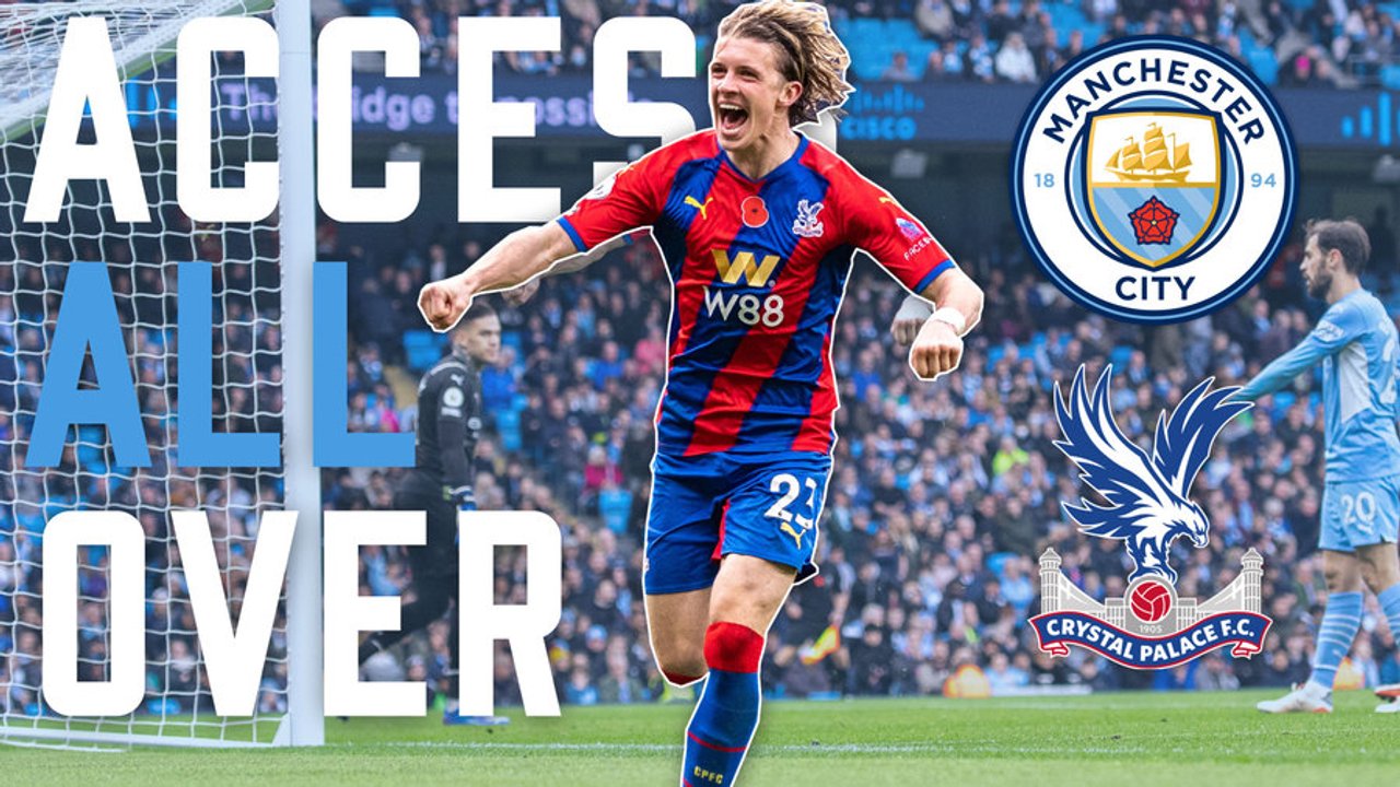Pitch-side Camera: Man City v Palace (A) | ACCESS ALL OVER