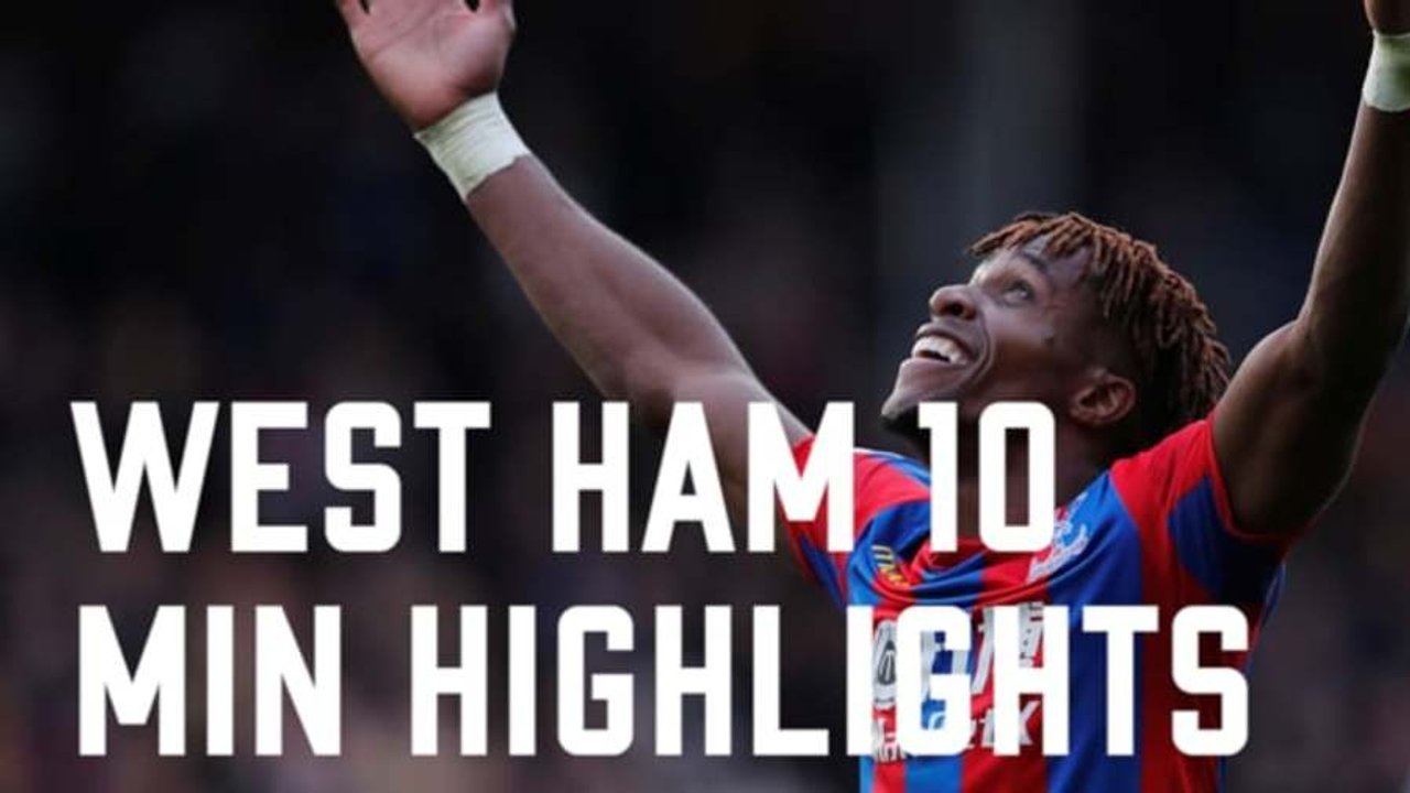 Crystal Palace 2-2 West Ham | 9 min highlights