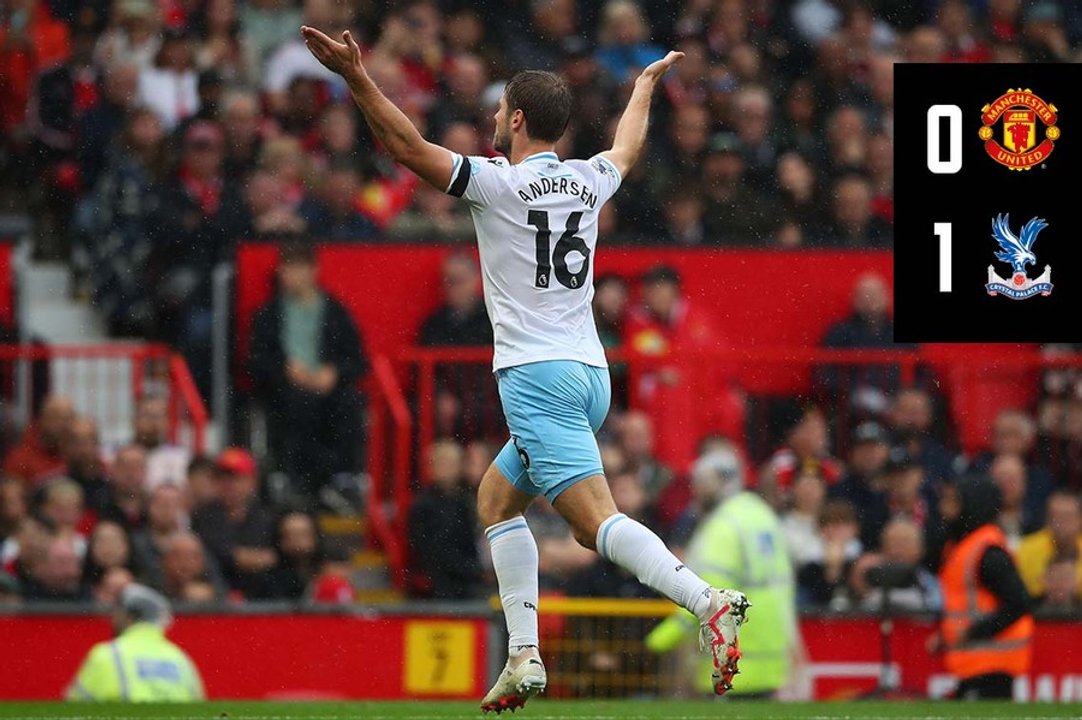 Match Action: Man Utd 0-1 Crystal Palace