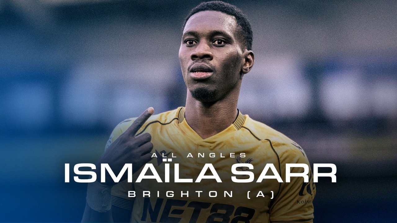 All Angles of Ismaïla Sarr's Goal v Brighton