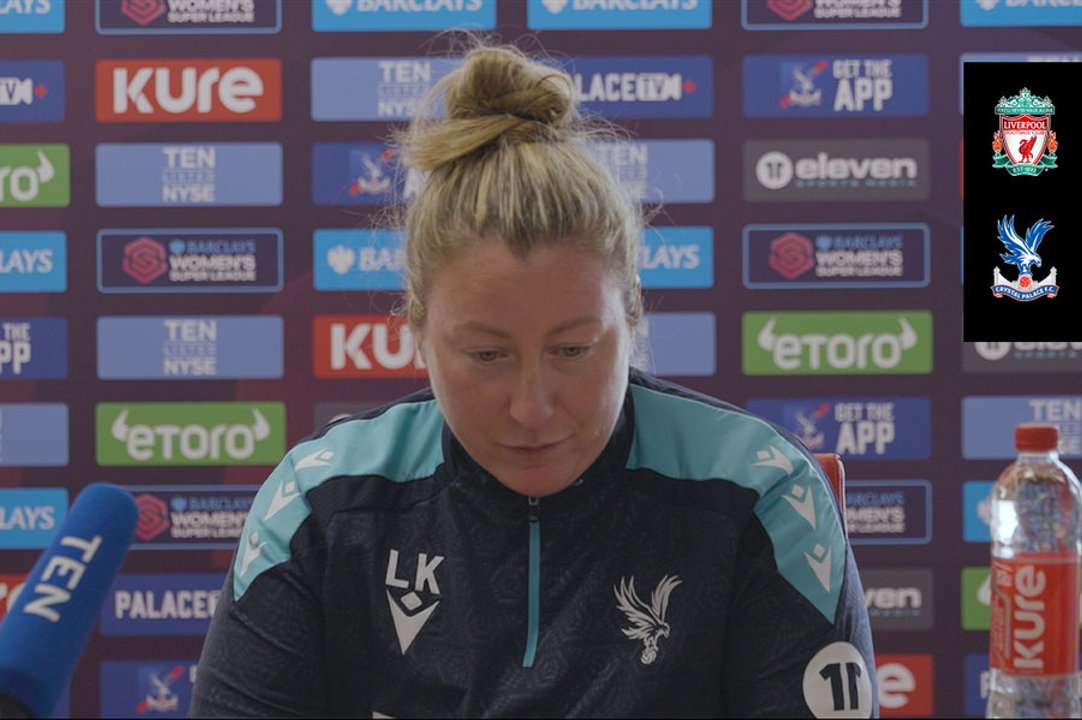 Pre-Match Press conference vs Liverpool WSL