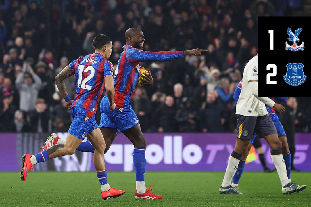 Match Action: Crystal Palace 1-2 Everton