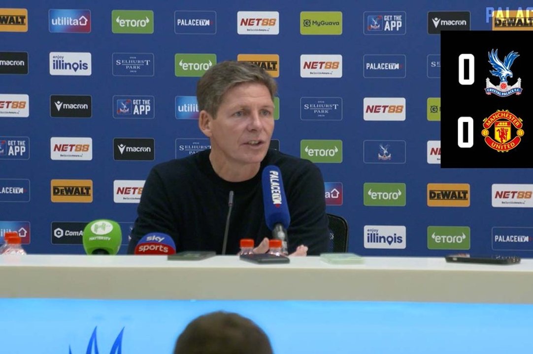 Post Match Press Conference: Manchester United (H)
