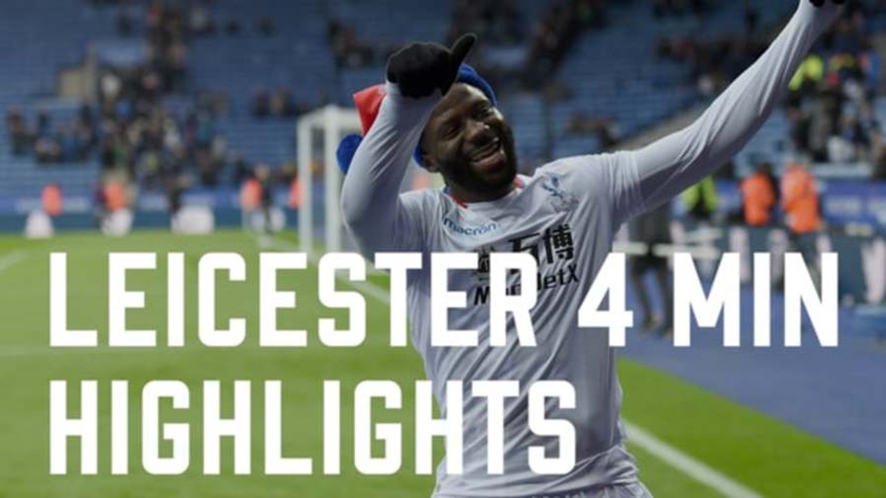 Best of the PL: Leicester City 0-3 Crystal Palace | 2017