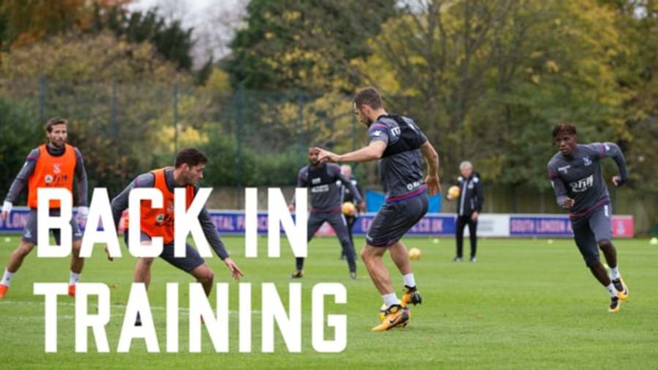 Back in Training