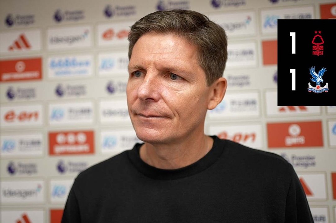 Oliver Glasner speaks to Palace TV after draw at Forest