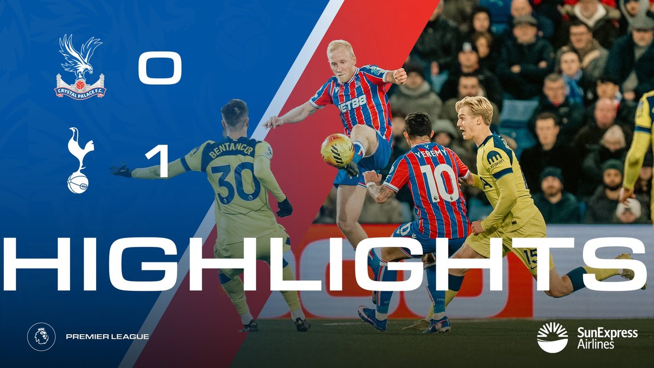Match Action: Crystal Palace 0-1 Tottenham Hotspur